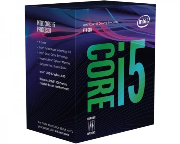 INTEL Core i5-8500 6-Core 3.0GHz (4.1GHz) Box